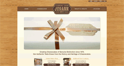 Desktop Screenshot of johann-cheesecake.com